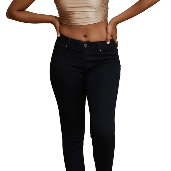 Black Stretch Rivet Jean Sz. 2 - Picture 3 of 4